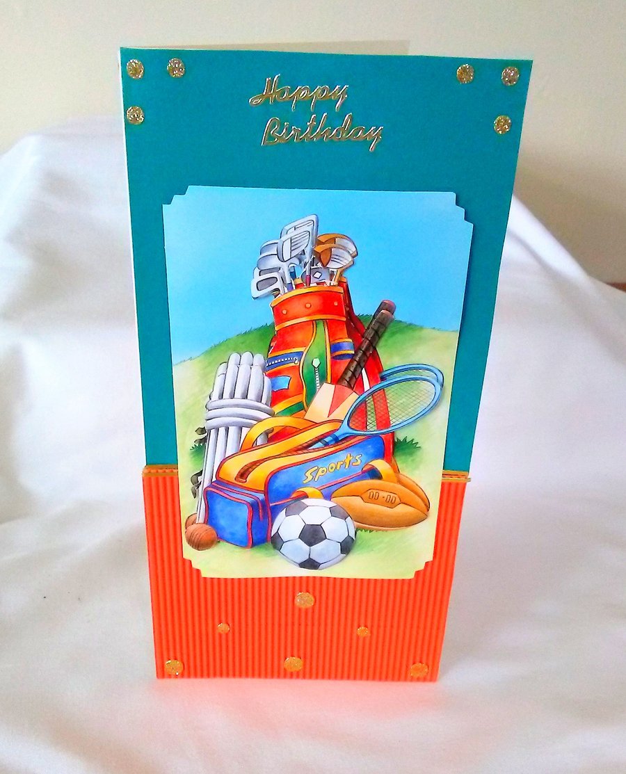 Sports birthday card