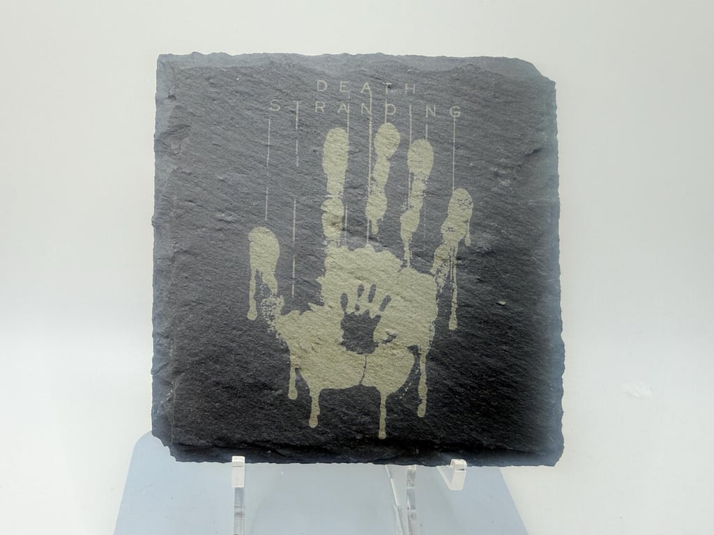 Death Stranding Laser Etched Coaster