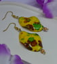 Summer Paint Splash Earrings - Image 4