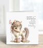 Personalised Pony Card - Horse Card for Daughter, Granddaughter - Card With Name - Image 4