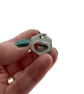 Robin Necklace using enamel and fused glass  - Image 9
