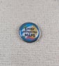 Easily Distracted By Maps - Travel Themed Badge - Large Resin Topped Pin Badge