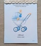 Personalised Baby Boy Keepsake, New Boy Gift, Personalised Nursery Keepsake