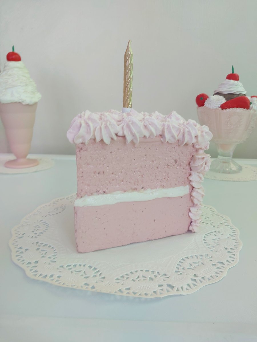 Fake Cake Faux Cake Wedge Slice Fake Bake 