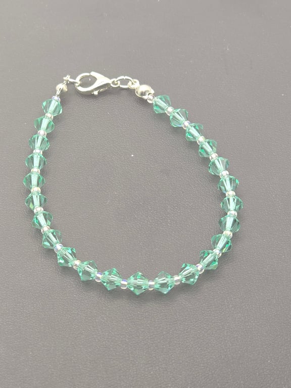 Preciosa Crystal Bracelet - Caribbean Sea