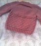 Basket Weave Pattern Raglan Cardigan, Baby Shower Gift, Gift Ideas for Babies - Image 3