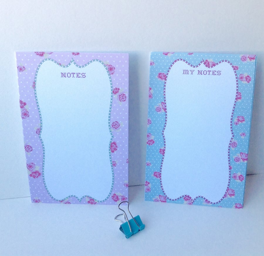 Notebook,MemeoCards,'JottDown' Style,Handmade Stationery