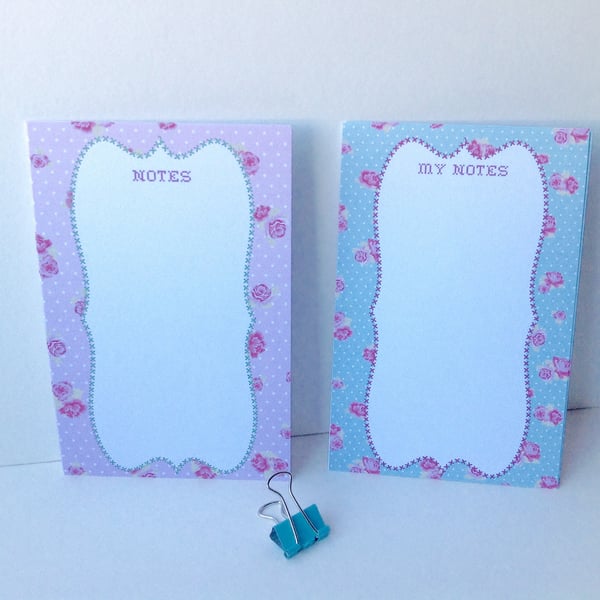 Notebook,MemeoCards,'JottDown' Style,Handmade Stationery