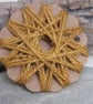 10m Natural Onion Dye Thick Tussah Silk Embroidery Thread - Image 2