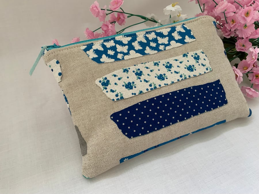 Zipped Purses, Pouch, Small Cosmetic Bag, Accessory Purse