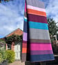 Engineered Stripe Big Scarf - Image 2