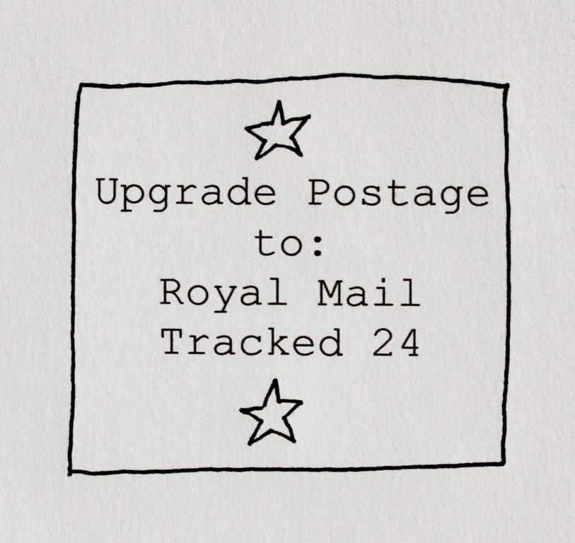Postage Upgrade to Royal Mail Tracked 24