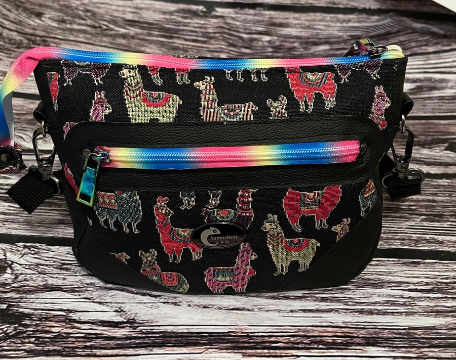Handbag Llama Crossbody bag Folksy