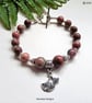 Designer Rhodochrosite Bracelet  - Image 1