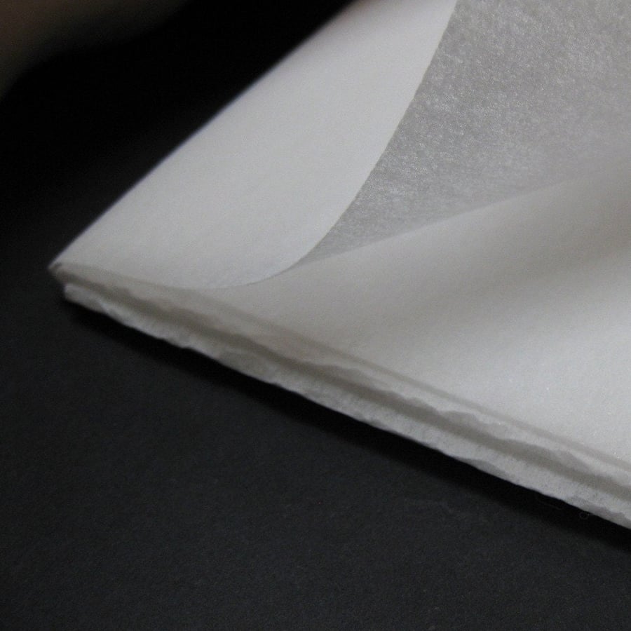 White Light Weight Iron-on Interfacing