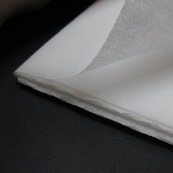 White Light Weight Iron-on Interfacing