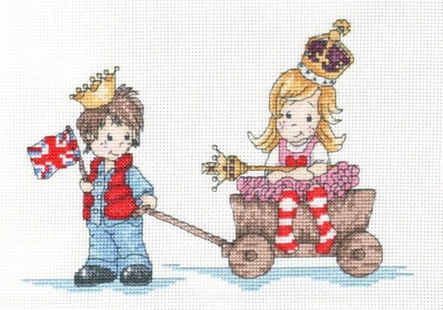 Royal Rascals - The Royal Carriage cross stitch kit
