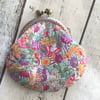 Liberty Print Clasp Coin Purse  