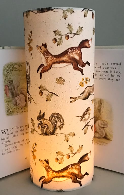 NEW Forest Friends - Handmade Children’s Tall Night Light