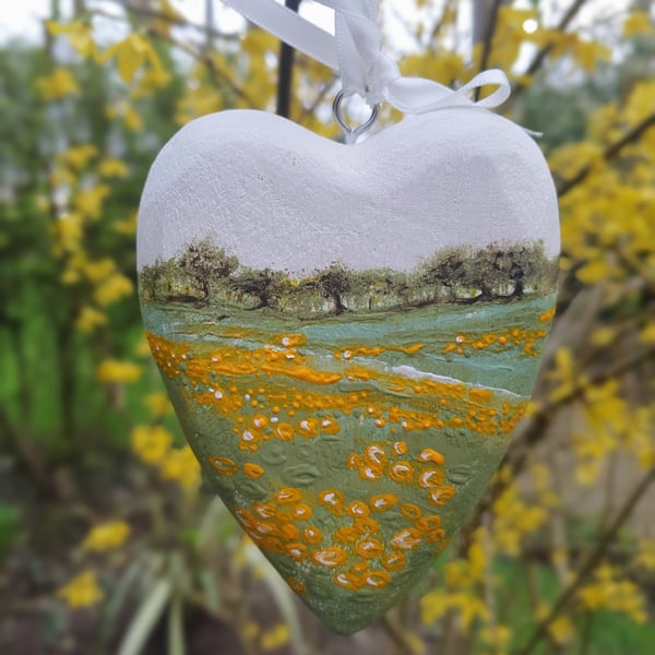 Heart Decoration ‘Buttercup Farm’