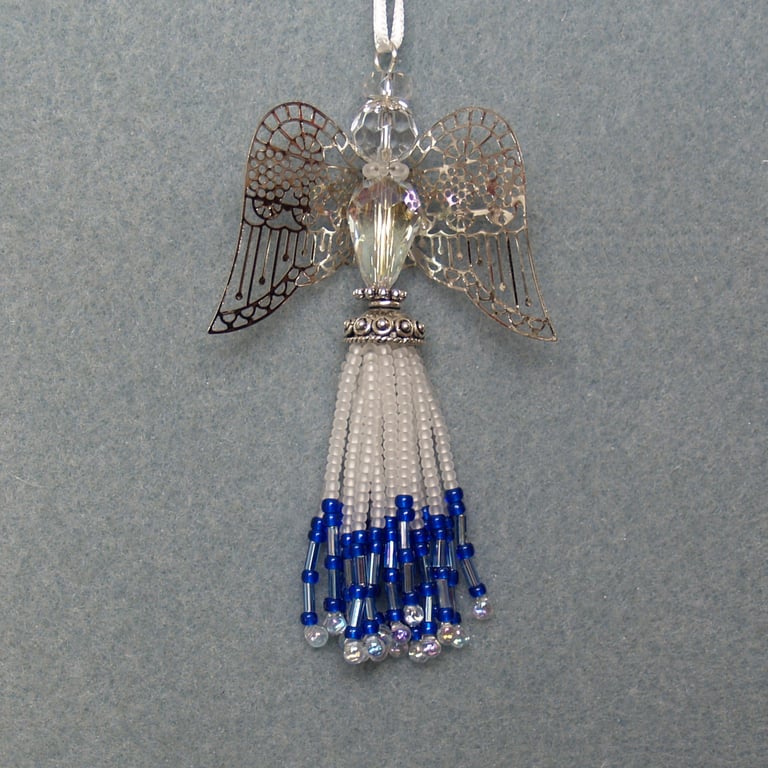 Christmas Fairy Angel Hanging Ornament Guardian Angel Sun Catcher 004