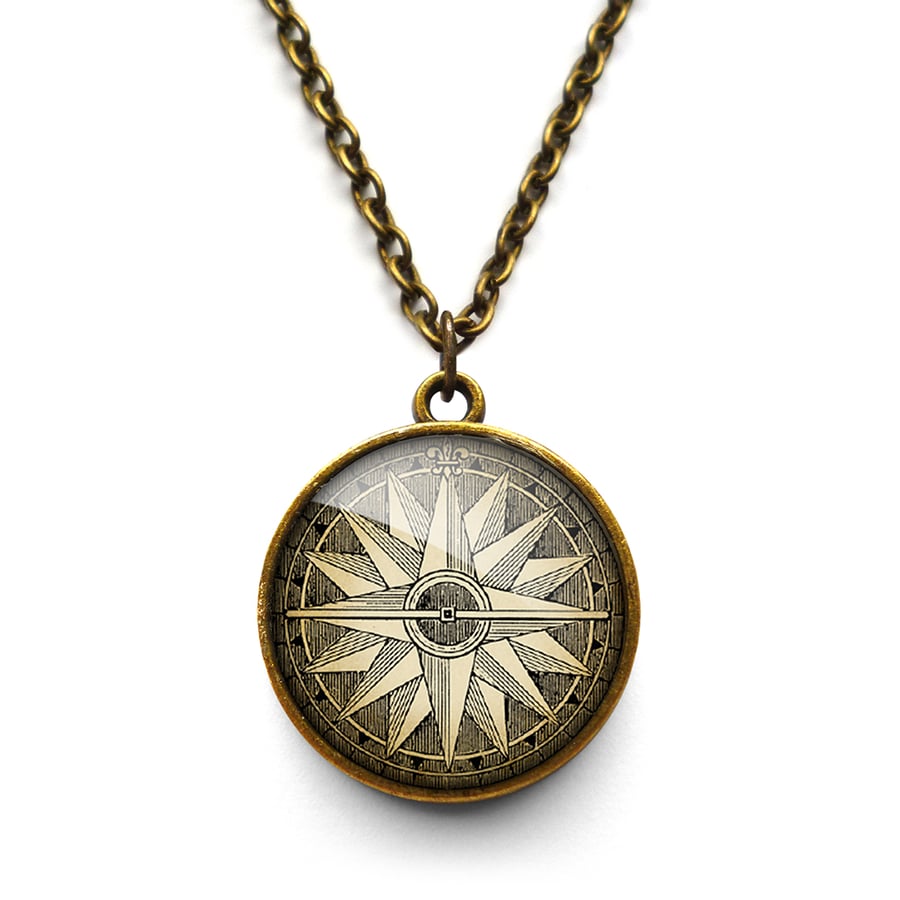 Compass No.2 Necklace (DJ07)