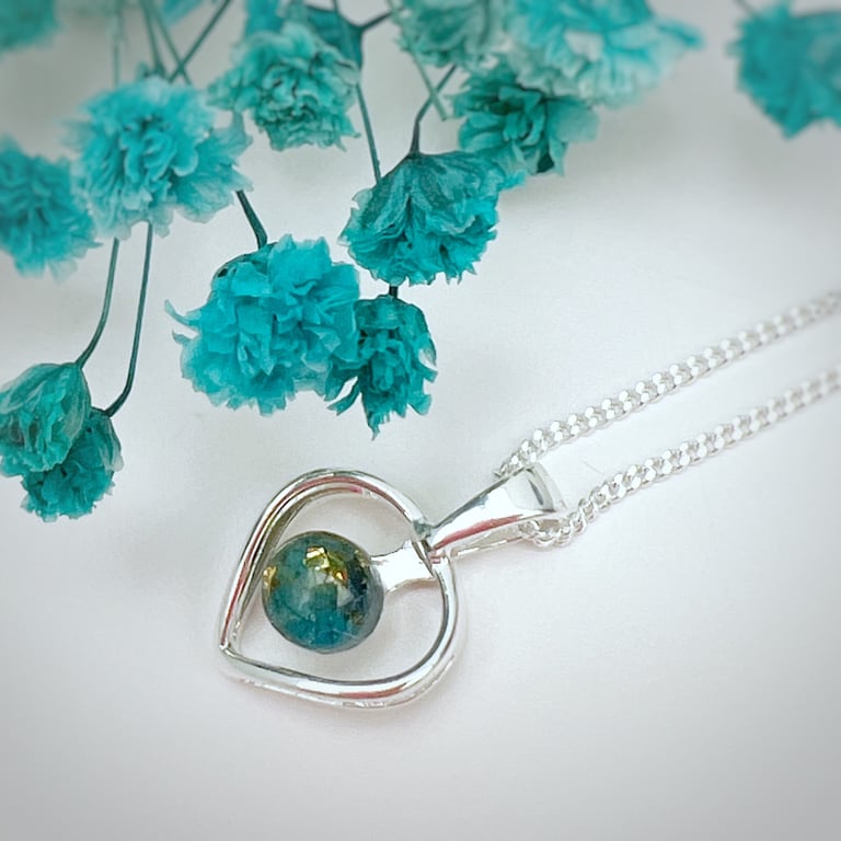 Flower Preservation Necklace – Wedding Bouquet Keepsake Jewellery, Wedding Gift