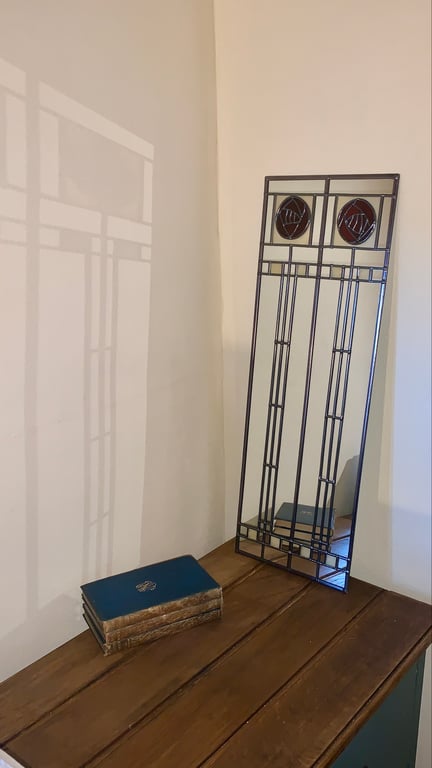 Glasgow Rose style mirror