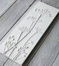 Queen Anne's Lace Plaster Cast Wall Plaque - Image 2