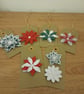CHRISTMAS ASSORTED HANDMADE GIFT TAGS. - Image 2