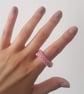 Women's One Size Stretch Hand Knitted Statement Textile Rope Rings - Image 2