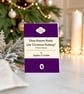 Pack of 5 Does Anyone Really Like Christmas Pudding? - Penguin Style Xmas Card - Image 6