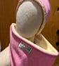 Harris Tweed Pink Headband and Snood