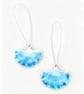 Gingko Leaf Earrings, enamel earrings, Gingko earrings, gift for her, enamel,  - Image 10