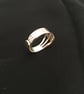 Pretty Tri-Colour Adjustable Ring - 2 - Image 7
