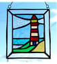 Lighthouse Suncatcher Stained Glass Picture 020 - Image 4