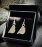 Silver birdy earrings - Image 5