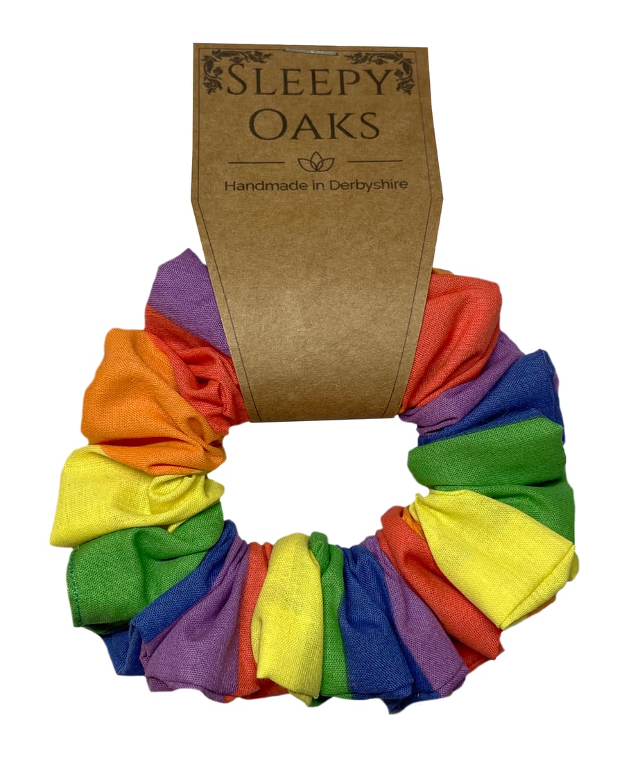 Rainbow Hair Scrunchie - 'MINI Arona'