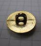 10 Small Gold Swirl Shank Buttons - Image 4