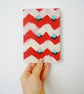 Hand Painted Patterned A5 Notebook - Image 1