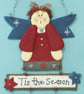 Isabella Angel Felt Pattern - Christmas Decorations