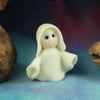 Ghost Gnome 'Chloee' under sheet glow-in-the-dark OOAK Sculpt