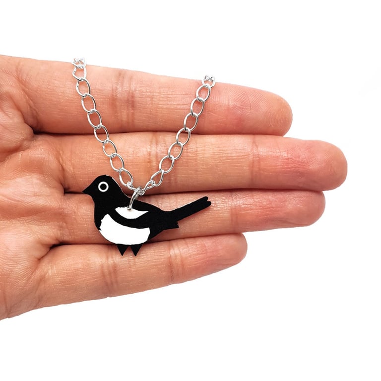 Magpie Necklace - Handmade