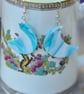 Blue Moon Earrings Fairycore Fantasy - Image 2