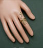 Handmade  Ring, Adjustable Ring in brass, copper  gift jewelry - Image 4