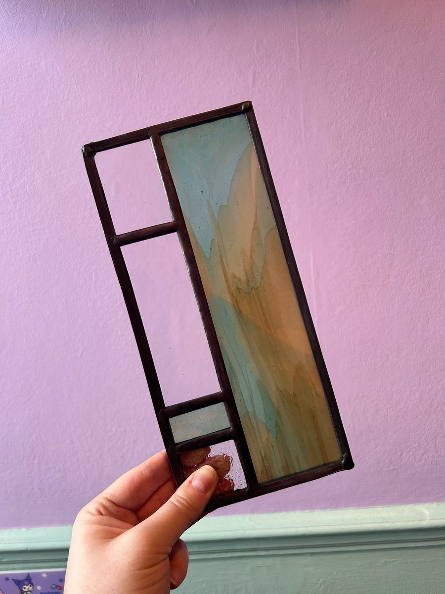 Clear Lines Stained Glass Art