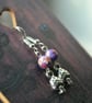Toadstool earrings magical woodland themed - Image 1