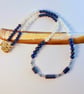 Lapis Lazuli, FW Pearl & Crystal Necklace, Birthday, Anniversary, Gifts For Her - Image 5