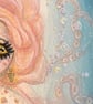 OctoFae - Original A4 Octopus Sea Spirit Watercolour Painting - Image 2