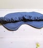 Sleep Mask Gift Set, Blue Batik Scrunchie, Headband, Perfectly Imperfect - Image 9